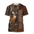  Personalized Deer Hunting Combo T-Shirt BoardShorts