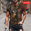  Personalized Deer Hunting Combo T-Shirt BoardShorts