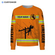  Best Lineman Ever Shirt Customized Name D Over Printed Shirt For Lineman