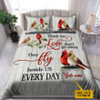  Personalized Cardinal D Bedding Set