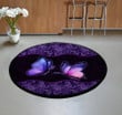  Butterfly Circle Rug