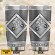  Personalized Mountain Biking Stainless Steel Tumbler