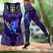 Butterfly legging + hollow tanktop combo HAC270301 - Amaze Style™-Apparel