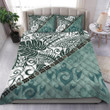  Premium Leaves And Turtles Quilt Bed Set