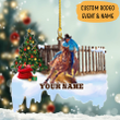  Rodeo D Personalized Ornament Christmas Gift Tree Hanging