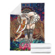  Mandala Elephant Blanket