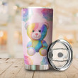  Teddy Bear All Over Printed Steel Stainless Tumbler SN