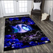  Butterfly Rug Blue Color