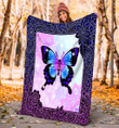  Butterfly Mandala All Over Printed Blanket