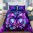  Butterfly Colorful Daisy D Bedding Set