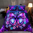 Butterfly Colorful Daisy D Bedding Set