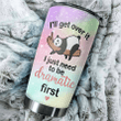 Customized Name Panda All Over Printed Steel Stainless Tumbler NH