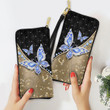  Butterfly Diamond All Over Printed Leather Wallet