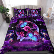  Butterfly Colorful D Bedding Set