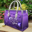  Butterfly Be Still And Know That I Am God All Over Printed Leather Handbag