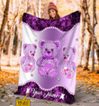 Teddy Bear Custom Name Blanket