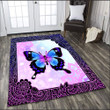  Butterfly Mandala All Over Printed Rug