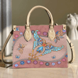  Butterfly Printed Leather Bag NH
