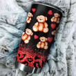  Teddy Bear To My Sweetest Mate I Love You All Over Printed Steel Stainless Tumbler