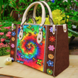  Butterfly Hippie Printed Leather Bag