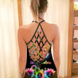  Fight Cancer In All Colors Butterfly All Over Printed Combo Camisole tank + Legging