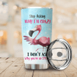  Personalized Name Flamingo Stainless Steel Tumbler NH