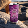  Customized Name Teddy Bear Steel Stainless Tumbler PD