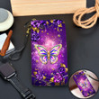  Butterfly Printed Leather Wallet