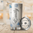  Personalized Butterfly Stainless Steel Tumbler