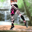  Breast Cancer Combo Legging + Hollow Tanktop