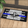  Canadian Police Doormat