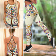  Butterfly Combo Camisole tank Legging