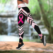  Breast Cancer - Horse Combo Legging + Hollow Tanktop
