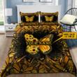  Custom Yellow Butterfly Bedding Set