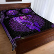Purple Mandala Dragon Art Quilt Bedding Set NM20042502-Quilt-NM-Queen-Vibe Cosy™