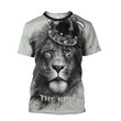 The King Lion 3D All Over Printed Combo T-shirt + Board Shorts Beebuble NTN26082201