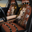 Beebuble Customized Name Love Horse Printed Car Seat Covers SN13062203