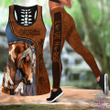 Love Horse Combo Tank + Legging TR2104203 - Amaze Style™-Apparel