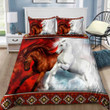 Beebuble Couple Horse Bedding Set