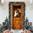 Beebuble American Paint Horse Barn Door Cover