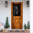 Beebuble Friesian Horse Barn Door Cover
