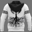 Beebuble Viking Skull Hoodie For Men And Women