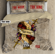 Beebuble Customize Name King Skull Bedding Set MH