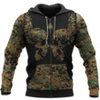 Beebuble Viking Skull Hoodie For Men And Women