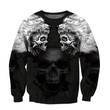 Beebuble Couple Wolf Skull Combo Sweater + Sweatpant
