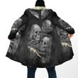 Beebuble Three Wise Skulls Smoke And Drink Cloak For Men And Women TQH
