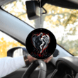 Beebuble Skull and Beauty Unique Design Car Hanging Ornament