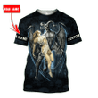 Beebuble Customized Name Skull Combo T-shirt and Short