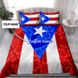Beebuble Customize Name Puerto Rico Bedding Set DD