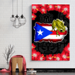 Beebuble Puerto Rico Poster Vertical D Printed